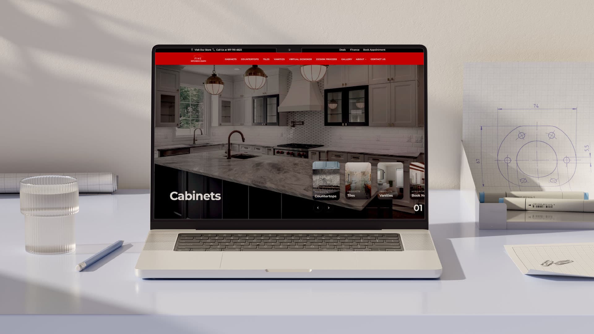 Fine Kitchen & Bath Website